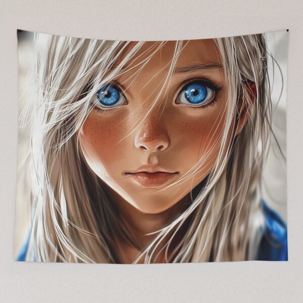 Item preview, The Girl with the Starry Eyes designed and sold by VisionaryStyle.