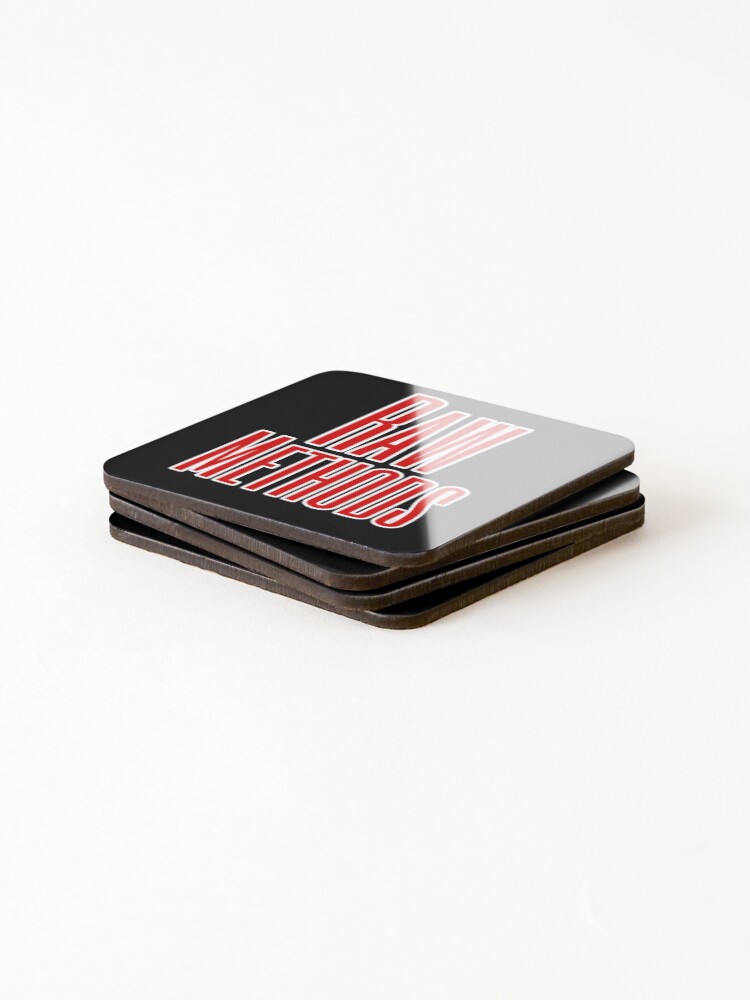 Thumbnail 4 of 5, Coasters (Set of 4), Raw Methods designed and sold by RadManDesigns.