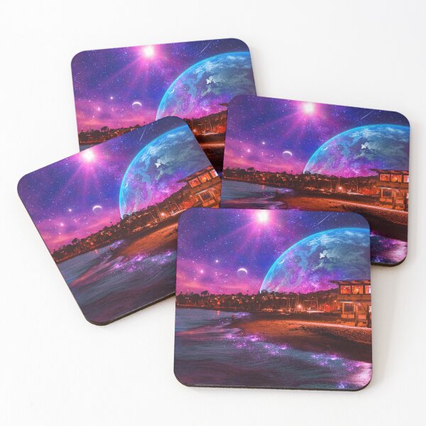 Item preview, "Shimmering Tides" (Purple Sky Version) designed and sold by Moonquestart.