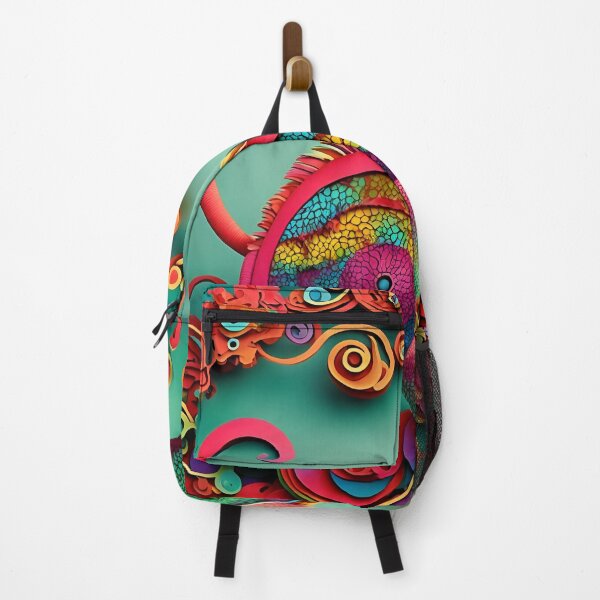 Item preview, Rainbow Mosaic Chameleon designed and sold by cuprum.