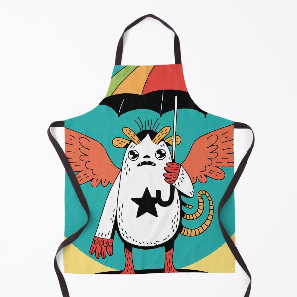 Item preview, Whimsical Winged Creature - Fun and Colorful Umbrella Art designed and sold by wiczom.
