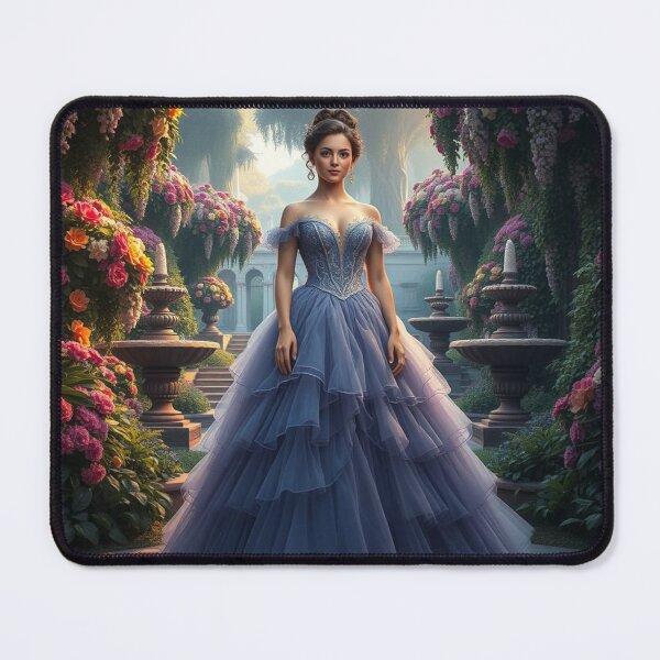 Item preview, Romantic Elegance in a Floral Oasis designed and sold by Ink And Inspire.