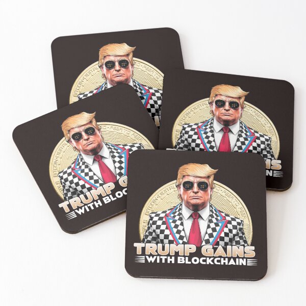 Item preview, Trump Gains With Blockchain designed and sold by lovelyq1.