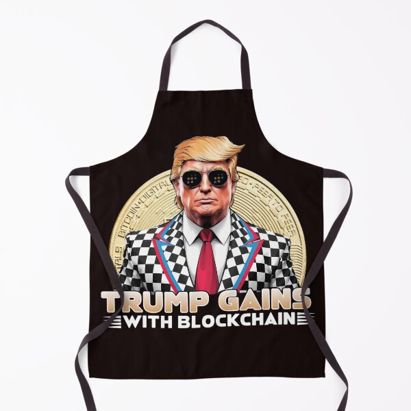 Item preview, Trump Gains With Blockchain designed and sold by lovelyq1.