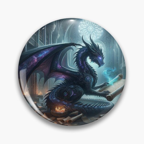 Item preview, Mystical Library Dragon designed and sold by AnalajiaDesigns.