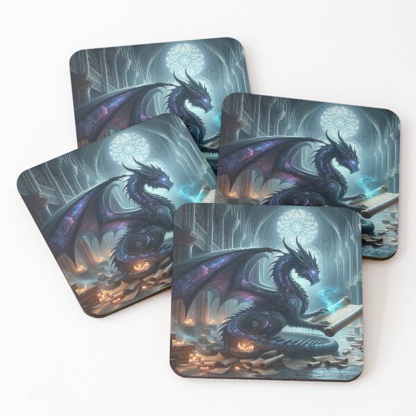 Item preview, Mystical Library Dragon designed and sold by AnalajiaDesigns.