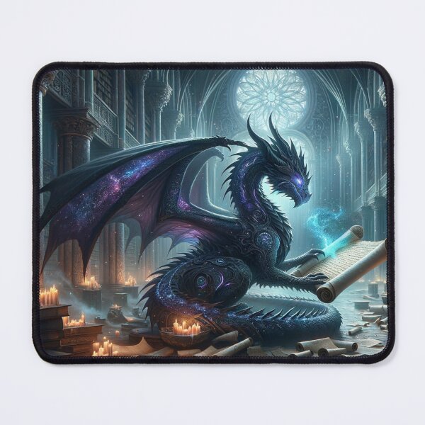 Item preview, Mystical Library Dragon designed and sold by AnalajiaDesigns.