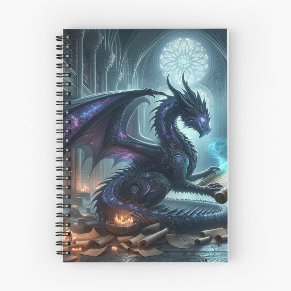 Item preview, Mystical Library Dragon designed and sold by AnalajiaDesigns.