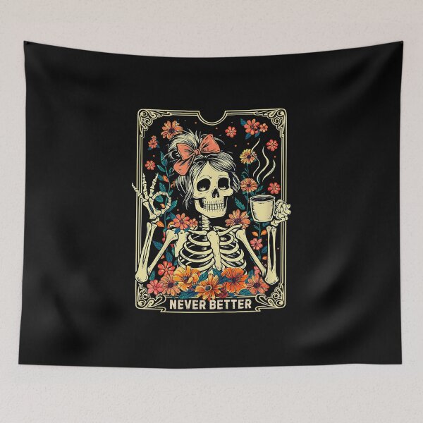 Item preview, Never better skeleton  designed and sold by FelkMariShop.