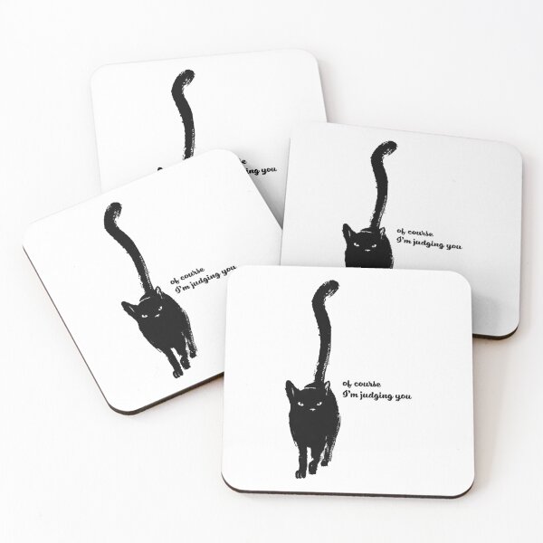 Item preview, Of Course, I'm Judging You - Cat designed and sold by joshpincus.