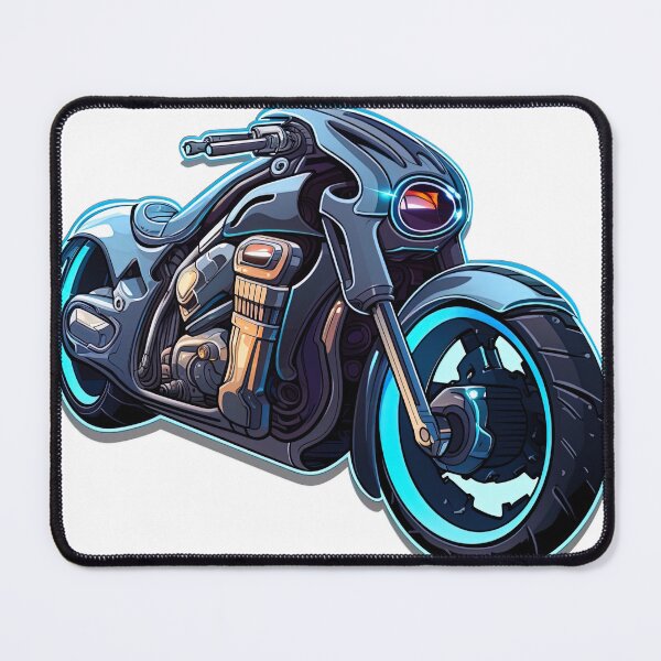 Item preview, Futuristic Motorcycle Illustration designed and sold by jgvisualarts.