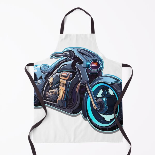 Item preview, Futuristic Motorcycle Illustration designed and sold by jgvisualarts.