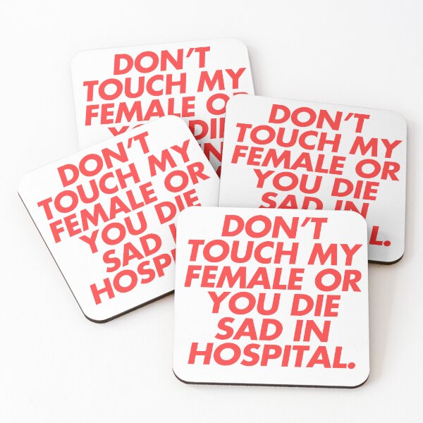 Item preview, Don't touch my female designed and sold by di-Vera-Rosati.