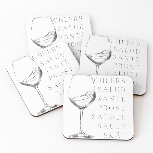 Item preview, Na zdrowie! Cheers! Salud! Santé! Prost! Salute! Saúde! Skål! Na zdraví! designed and sold by Kate Made ART.