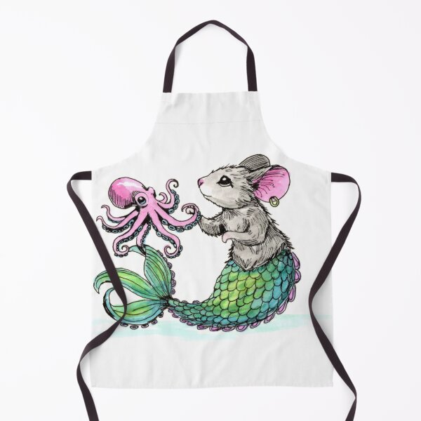 Item preview, MerMouse & Cephalopod designed and sold by Scribbles & Doodles by Jinx.