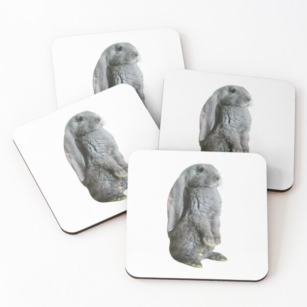 Item preview, Grey bunny designed and sold by di-Vera-Rosati.