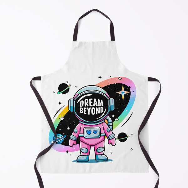 Item preview, Kawaii Astronaut Dream Beyond - Rainbow Space Art designed and sold by ObjCrea123.
