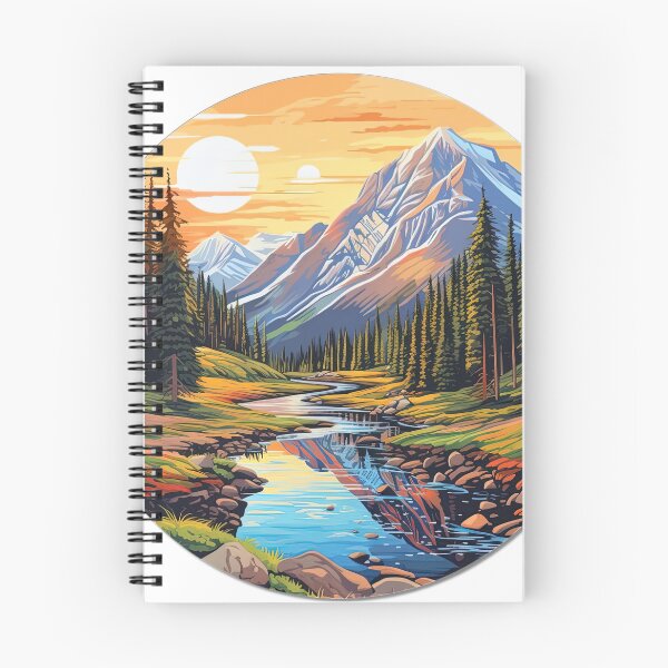Item preview, Serene Mountain Landscape designed and sold by jgvisualarts.