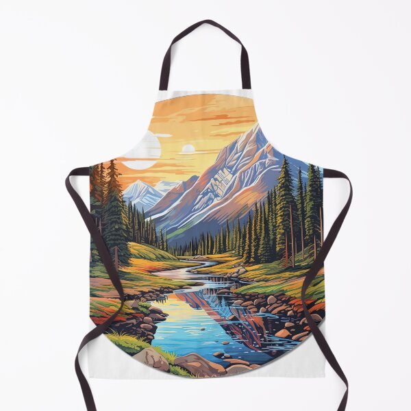 Item preview, Serene Mountain Landscape designed and sold by jgvisualarts.