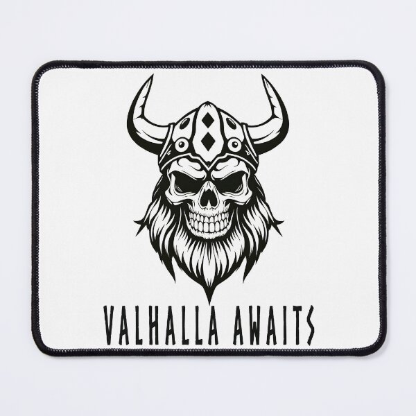 Item preview, Valhalla Awaits Epic Viking Skull  designed and sold by al21ex.