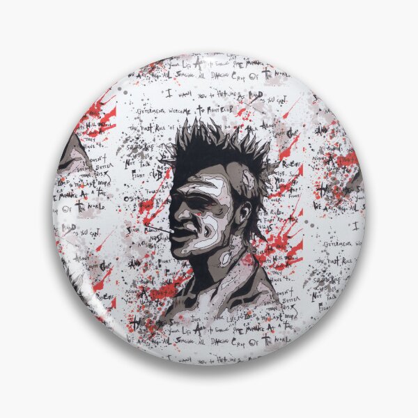 Item preview, Fight Club, Tyler Durden, I want you to hit me as hard as you can, The first rule of Fight Club is.. designed and sold by Spencer Holdsworth.