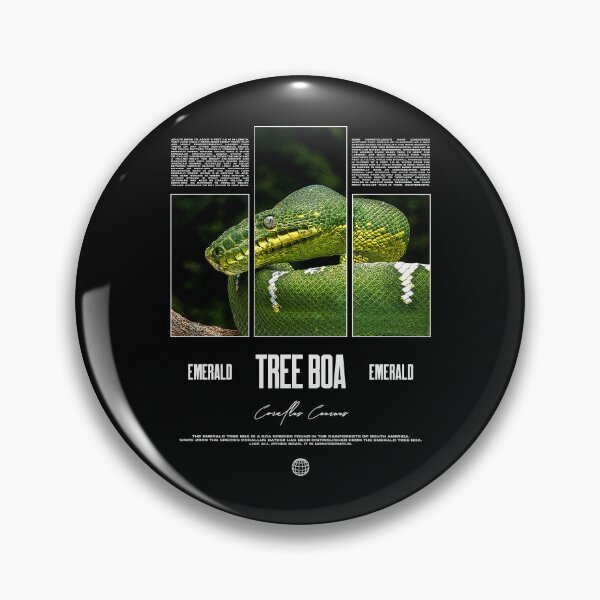 Item preview, Emerald Tree Boa Snake Owner Streetwear Reptile Keeper designed and sold by JRRTs.
