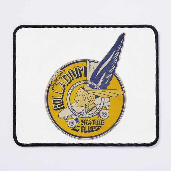 Artikelvorschau, Rolladium Pontiac Michigan Rollschuhbahn Aufkleber Aufkleber Label entworfen und verkauft von tislord.