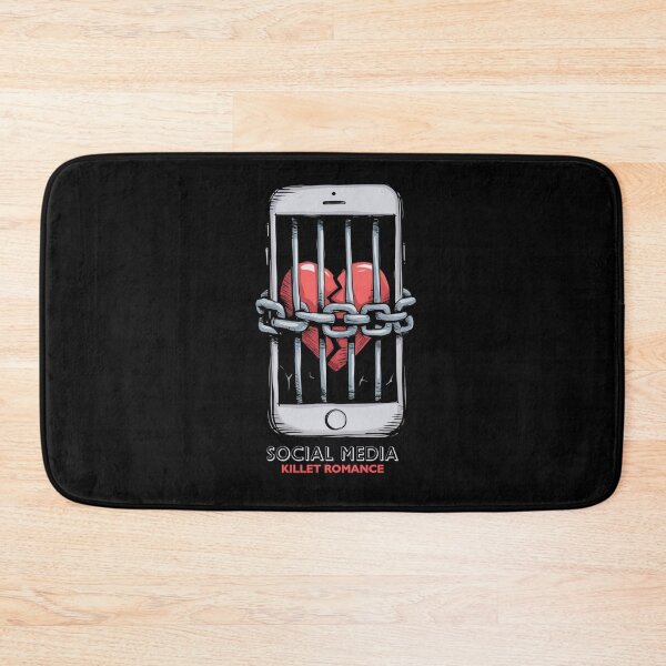 Item preview, Social Media Killed Romance ideal for anyone who loves meaningful designs designed and sold by ketkacreations.