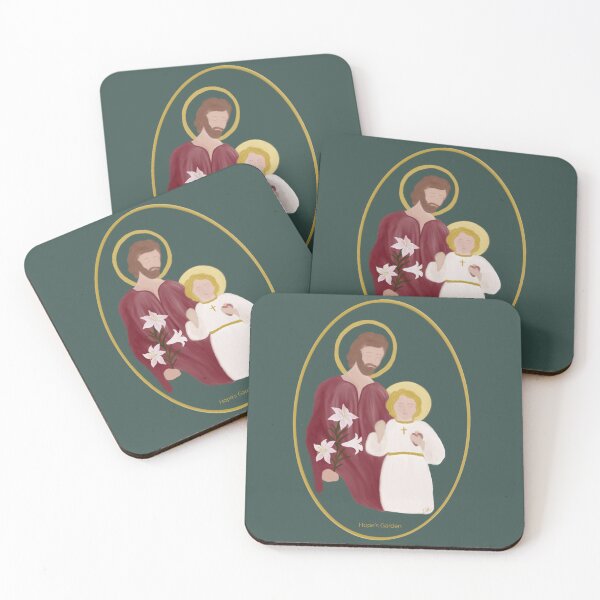 Item preview, St. Joseph and the Child Jesus designed and sold by YouAreMadeNew.
