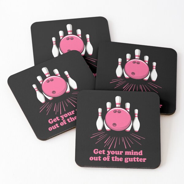 Item preview, Bowling Get Your Mind Out Of Gutter Funny Bowler designed and sold by Blok45.