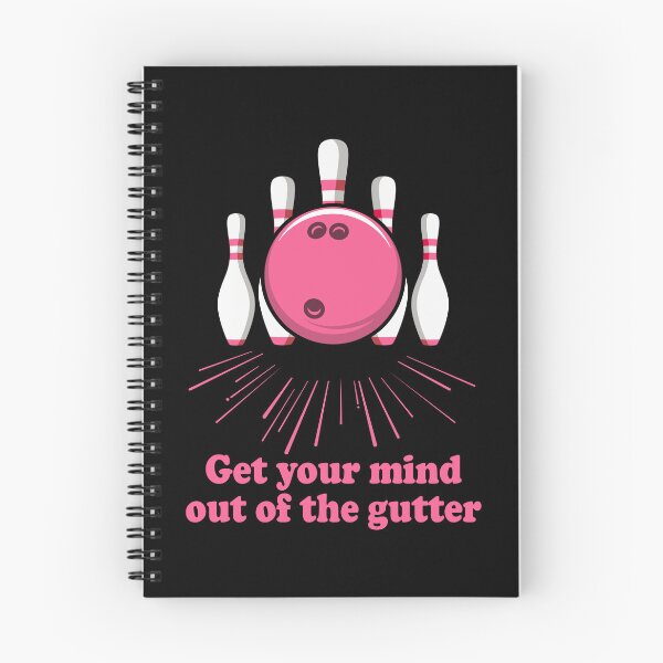 Item preview, Bowling Get Your Mind Out Of Gutter Funny Bowler designed and sold by Blok45.