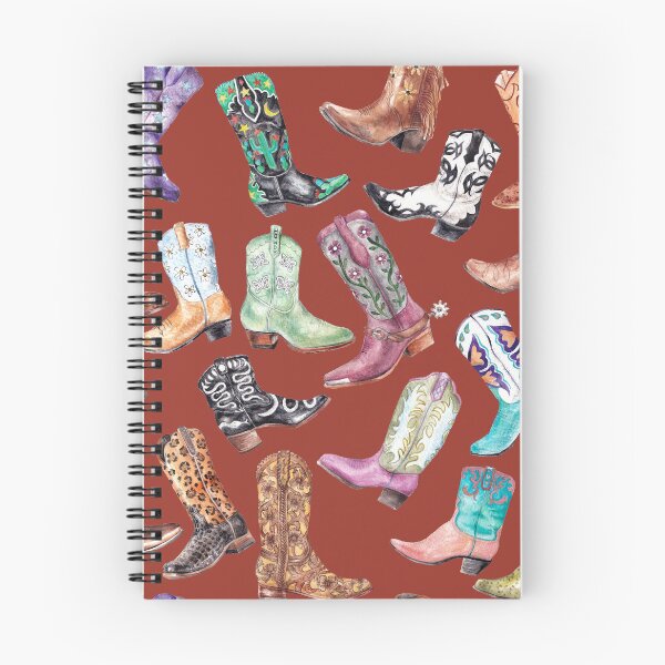 Item preview, Cowgirl Boot Roundup Burgundy designed and sold by wanderinglaur.