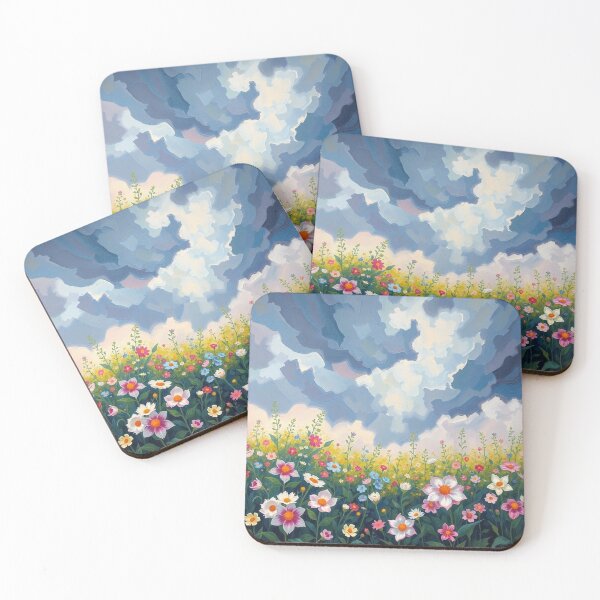 Item preview,  Flower Garden beautiful expressionist art nouveau vintage art designed and sold by Vintage Designs +.