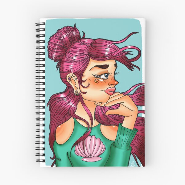 Item preview, Sea Shell Girl colored designed and sold by Jenna Staller.