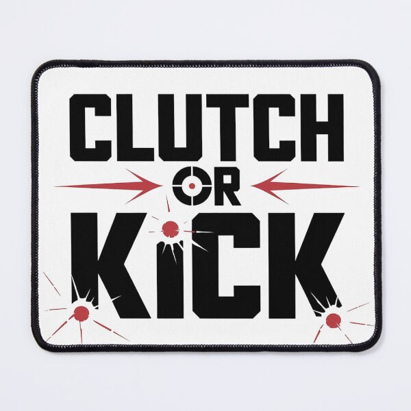 Item preview, Clutch or Kick Minimalist Design for FPS Gamers and Competitive Valorant Fans designed and sold by pixelpopplanet.