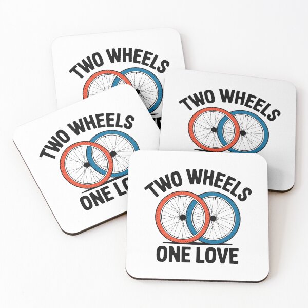 Item preview, Two Wheels, One Love – Cycling Passion Forever designed and sold by CleanDecor.