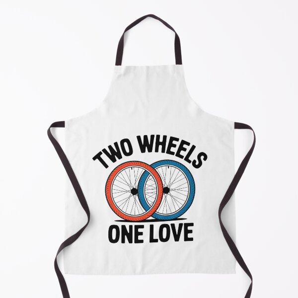 Item preview, Two Wheels, One Love – Cycling Passion Forever designed and sold by CleanDecor.