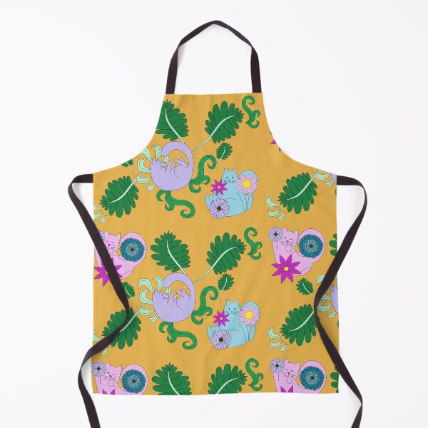 Item preview, Floral Cat designed and sold by LoreleiArts.