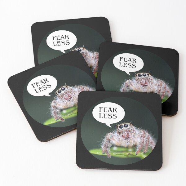 Item preview, Fear Less Jumping Spider designed and sold by Grateful-Fool.