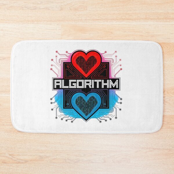 Item preview, Binary Love Algorithm - Tech Heart Circuit Design - Digital Romance designed and sold by ObjCrea123.