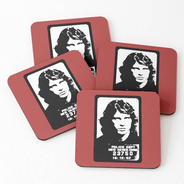 Item preview, Jim arrested mugshot background doors designed and sold by RRebellion.