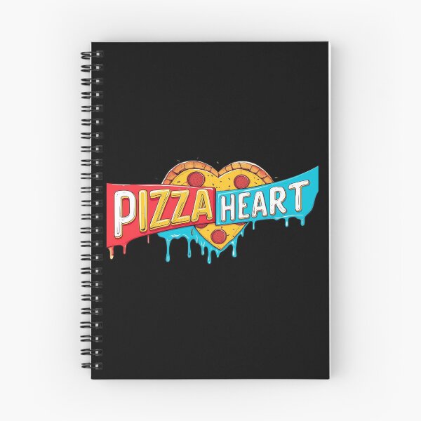 Aperçu de l'œuvre Pizza Heart Journée Pizza Pepperoni créée et vendue par Design_Your_Day.