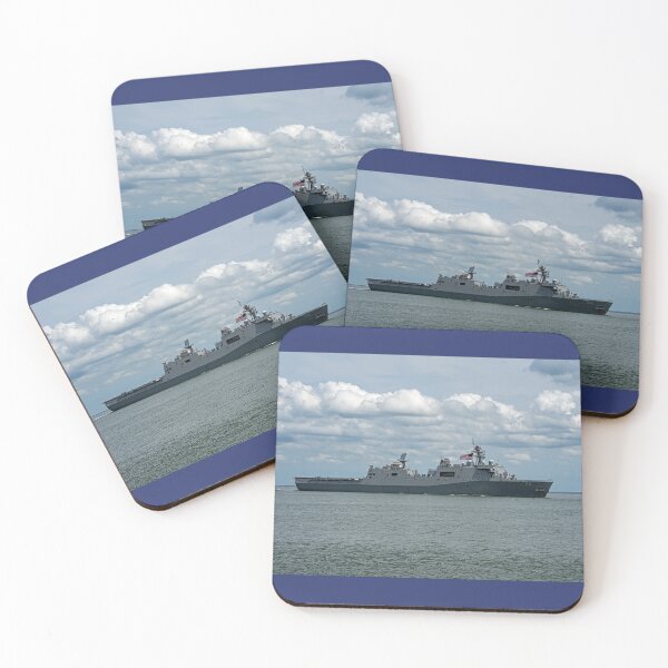 Item preview, Passing Amphibious Ship designed and sold by ShorelineImages.
