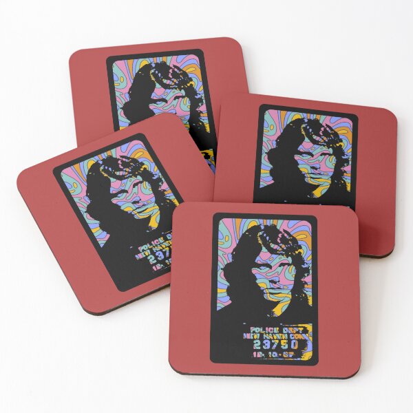 Item preview, Jim arrested mugshot acid color doors designed and sold by RRebellion.
