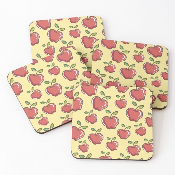 Item preview, Red Apple Seamless Pattern Design designed and sold by mozizy.