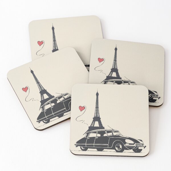 Item preview, Citroen DS Classic Style Valentine designed and sold by AdaMazingDesign.