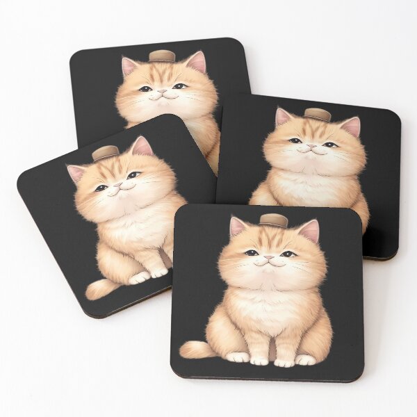 Item preview, Whiskered Charm: The Fancy Ginger Cat designed and sold by Linework Studio.