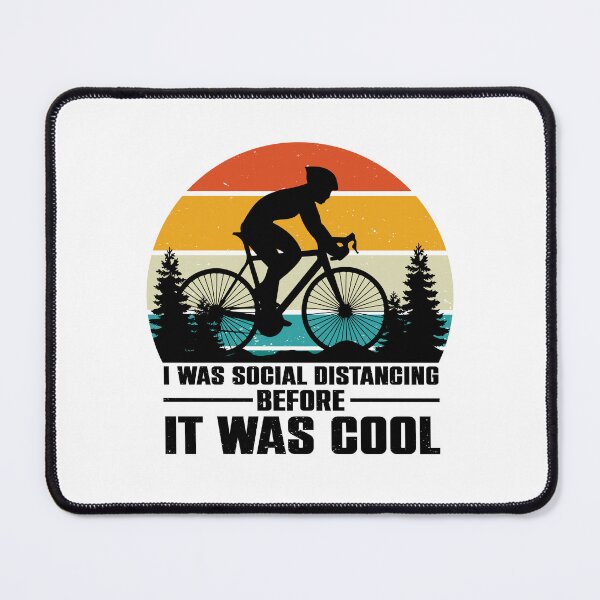 Item preview, On Bike Social Distancing Before It Was Cool designed and sold by CleanDecor.