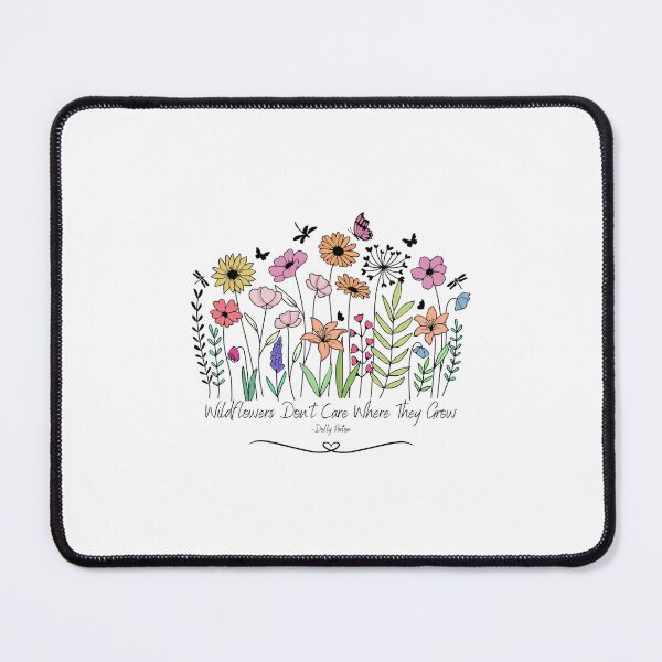 Item preview, Wildflower Dolly Parton Quote designed and sold by DollyDecal.