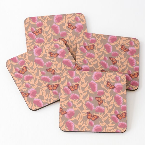 Item preview, Soft Paint Textured Flowers And Butterflies - Deliciousness designed and sold by GenAumonier.